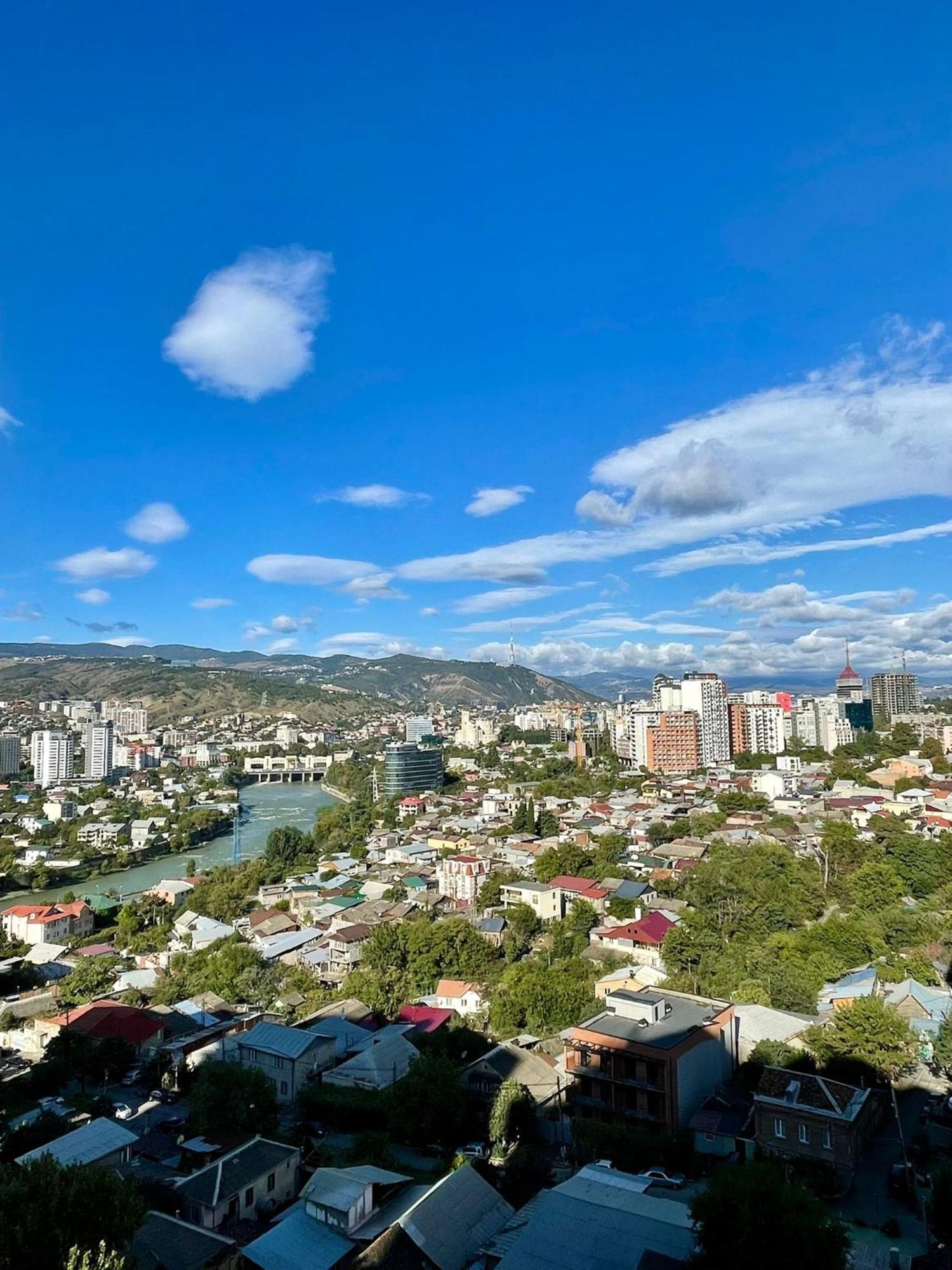 Cozy 1-Bedroom Unit In Tbilisi, With Amazing View エクステリア 写真